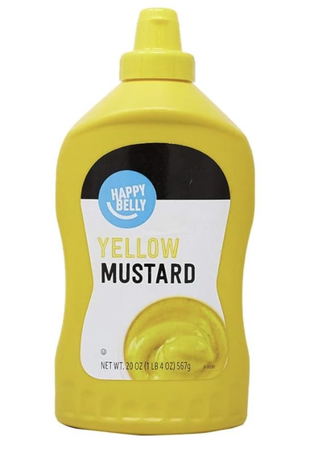 Amazon Brand - Happy Belly Yellow Mustard, Kosher, 20 ounce (Pack of 1)